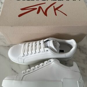 Dolce & Gabbana White Sole Sneakers